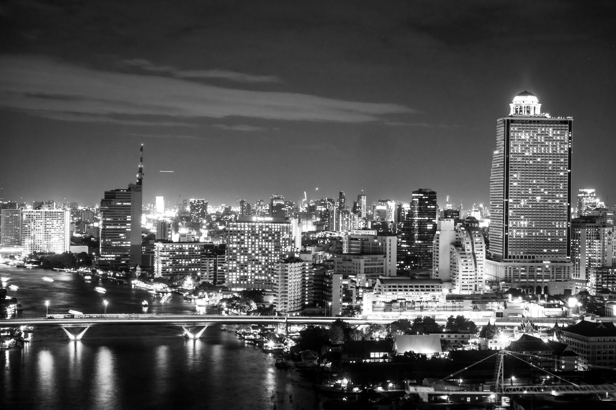กรุงเทพมหานครยามค่ำคืน ที่ตั้งสำนักงาน บริษัท 1109 พรอส์เปอร์ จำกัด